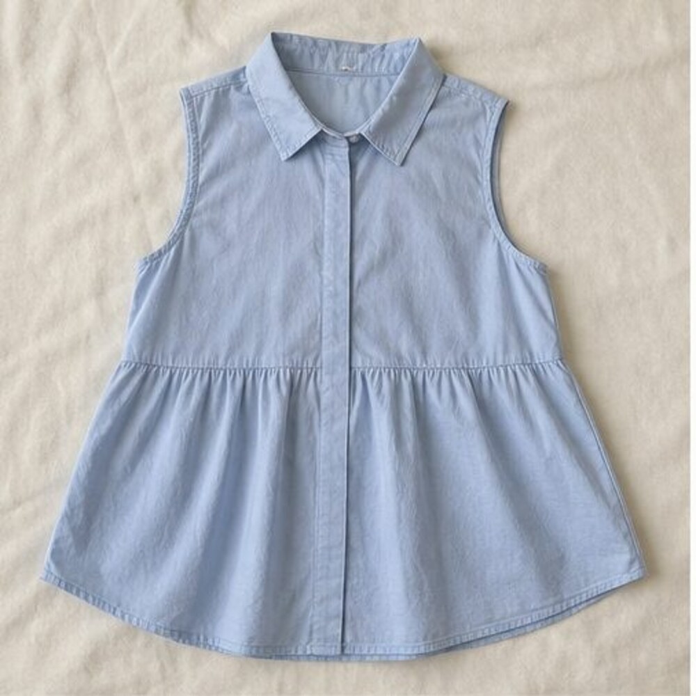 Blue Cami Blouse